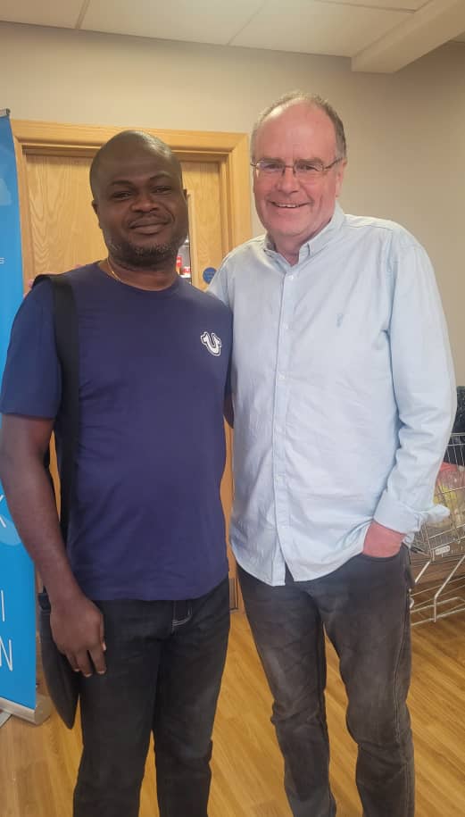 With a consultant in Ireland