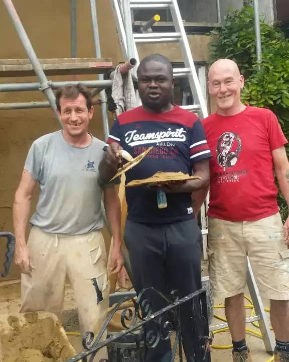 B.A with site Engineers in Dartford, UK